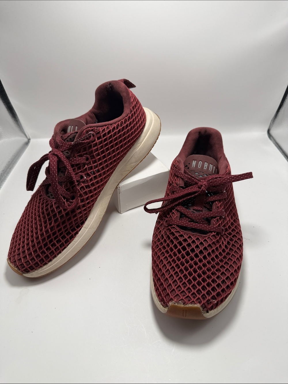 NOBULL Burgundy Mesh Training Sneakers Women’s 9.5 / Men’s 8